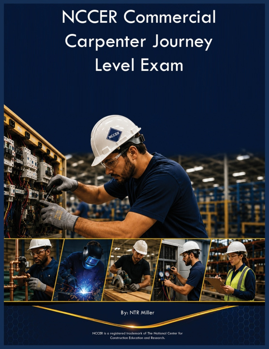 Boek NCCER Commercial Carpenter Journey Level Exam NTR Miller