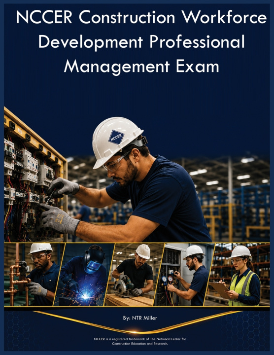 Libro NCCER Construction Workforce Development Professional Management Exam NTR Miller