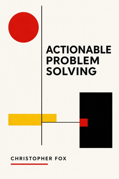 Book Actionable Problem Solving Christopher Fox