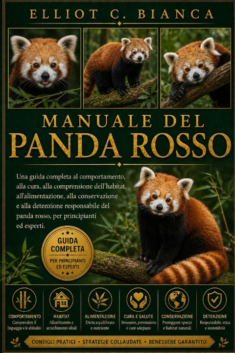Książka MANUALE DEL PANDA ROSSO ELLIOT C. BIANCA