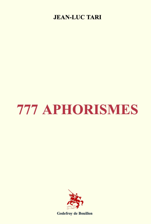 Könyv 777 aphorismes tari