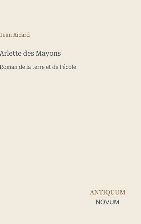 Knjiga Arlette des Mayons Jean Aicard