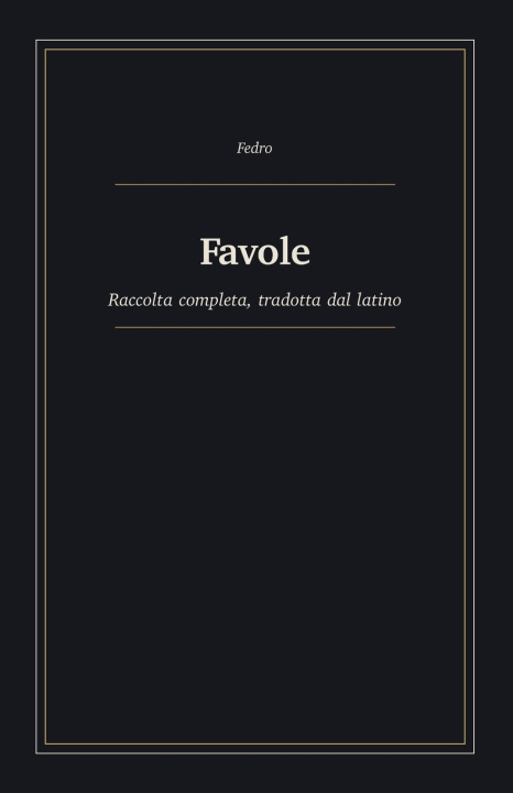 Book Favole Fedro