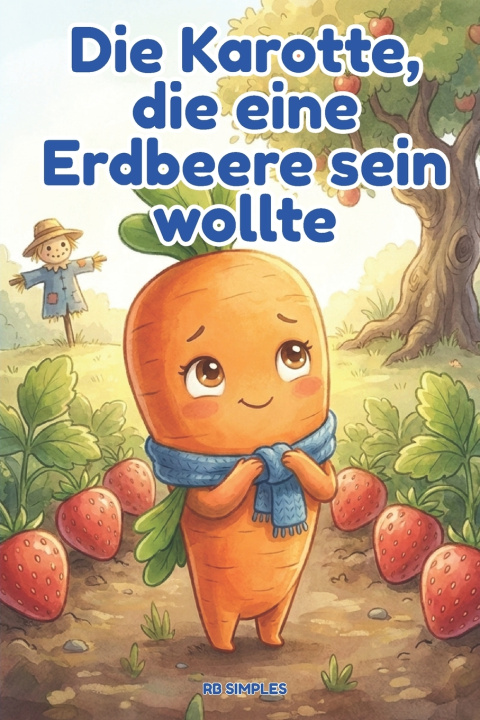 Carte Die Karotte, die eine Erdbeere sein wollte RB SIMPLES