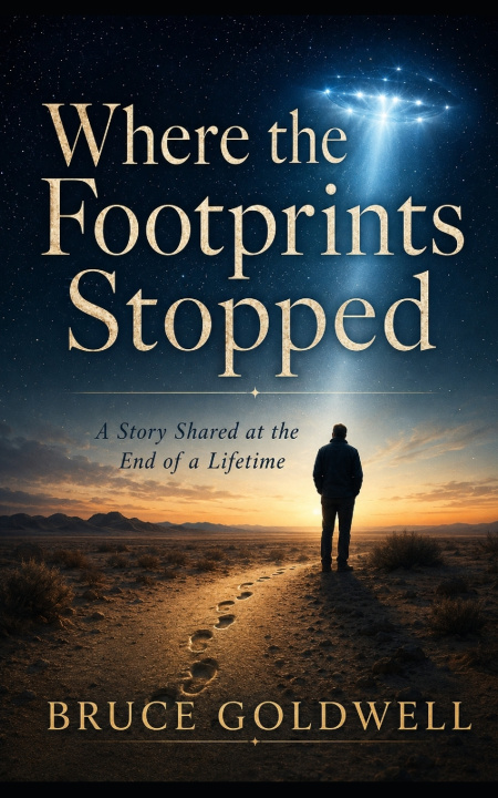 Книга Where the Footprints Stopped Bruce Goldwell