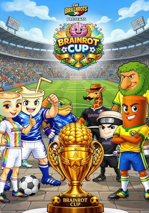 Книга BRAINROT CUP [English Version] - Special Edition The Brainrots Maria Agozzino