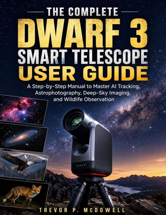Könyv THE COMPLETE DWARF 3 SMART TELESCOPE USER GUIDE TREVOR P. McDOWELL