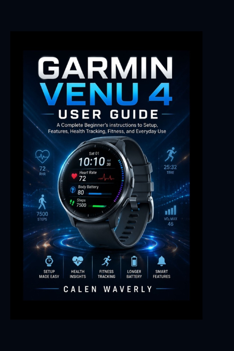 Könyv Garmin Venu 4 User Guide Calen Waverly