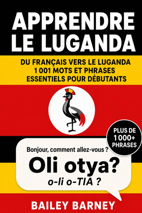 Carte Apprendre le luganda Bailey Barney