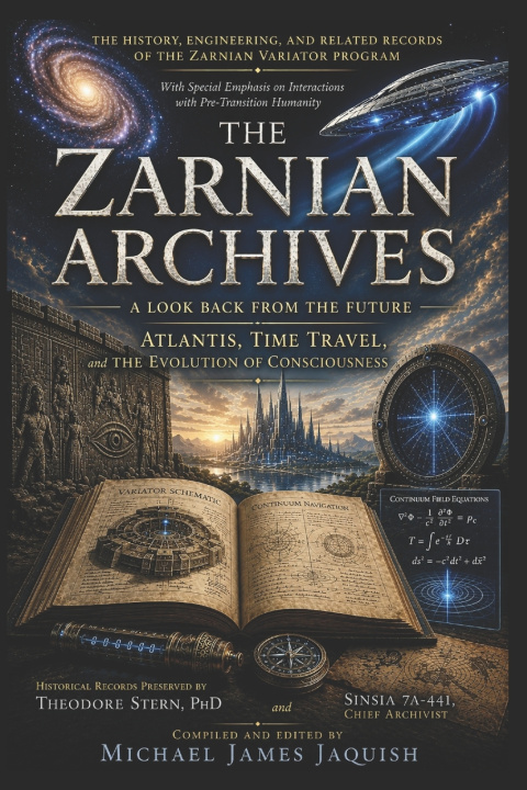 Könyv THE ZARNIAN ARCHIVES Michael James Jaquish