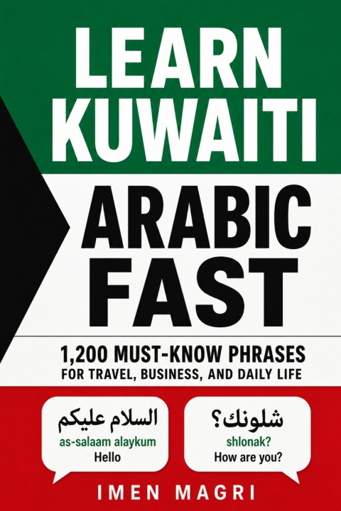 Livro Learn Kuwaiti Arabic Fast Imen Magri