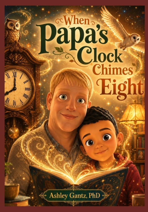 Książka When Papa's Clock Chimes Eight Ashley Gantz