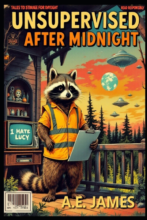 Книга Unsupervised After Midnight A.E. James