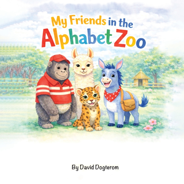 Kniha My Friends in the Alphabet Zoo David J. Dogterom