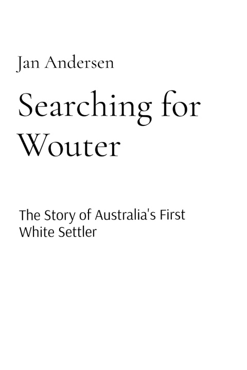 Książka Searching for Wouter Jan Andersen