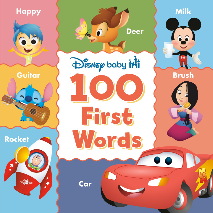 Libro Disney Baby 100 First Words Disney Storybook Art Team
