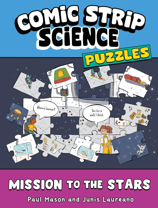 Książka Comic Strip Science Puzzles Junis Laureano