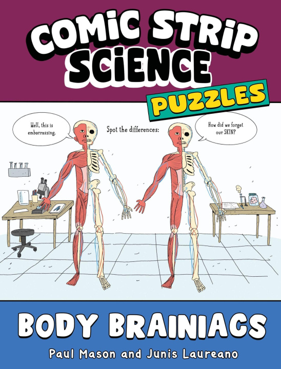 Książka Comic Strip Science Puzzles Junis Laureano