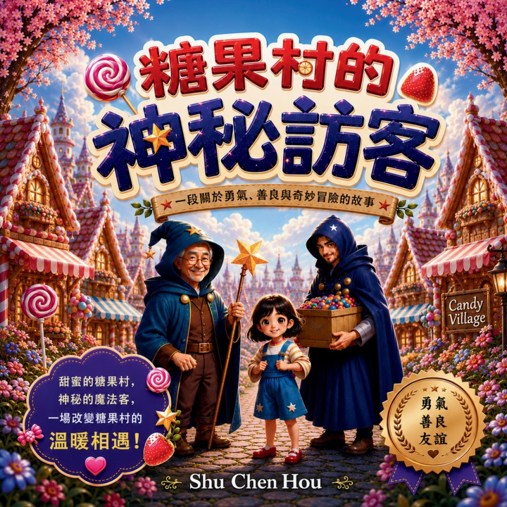 Książka 糖果村的神秘訪客 Shu Chen Hou