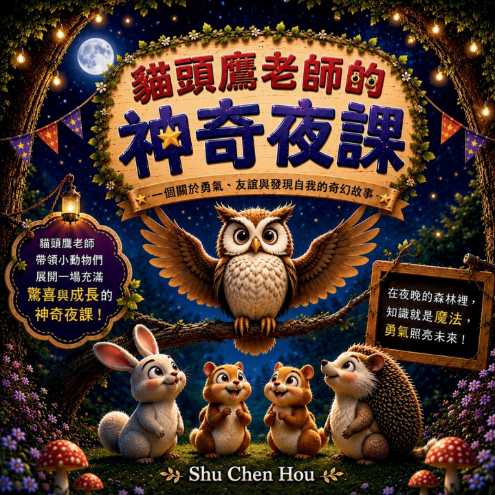 Buch 貓頭鷹老師的神奇夜課 Shu Chen Hou