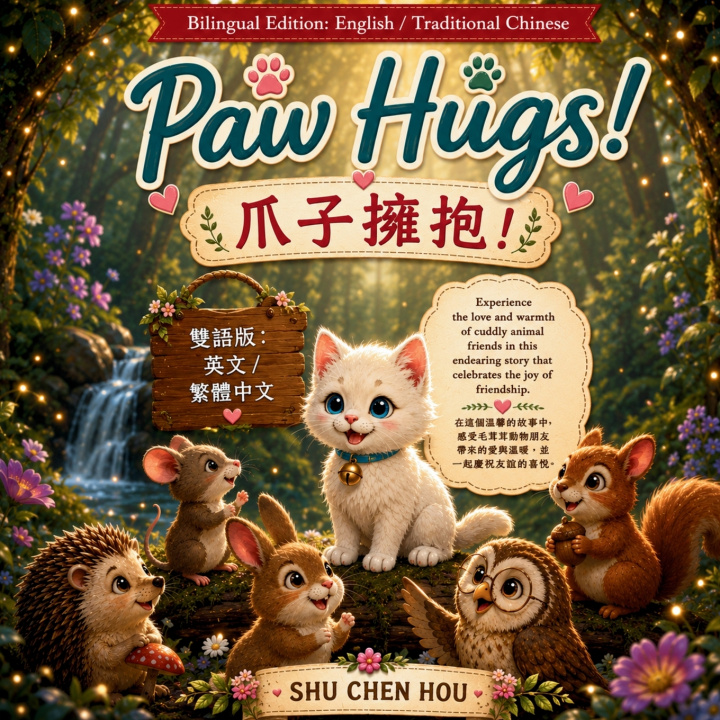 Buch Paw Hugs 爪子擁抱 Shu Chen Hou