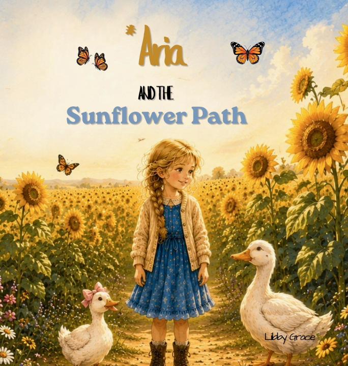 Libro Aria and the Sunflower Path Libby Grace