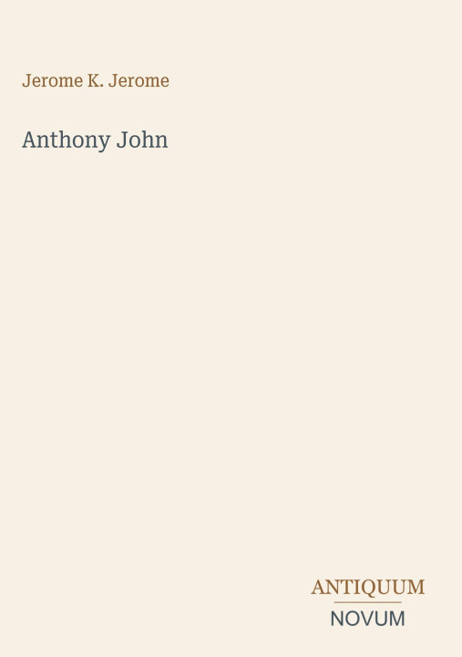 Book Anthony John 