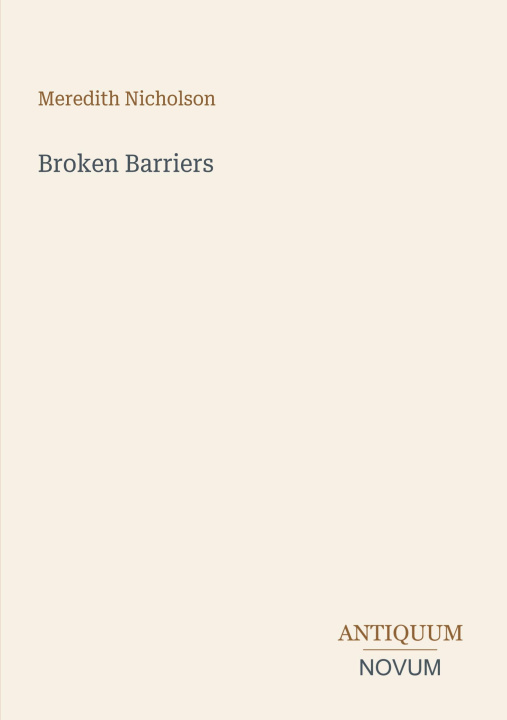 Buch Broken Barriers 