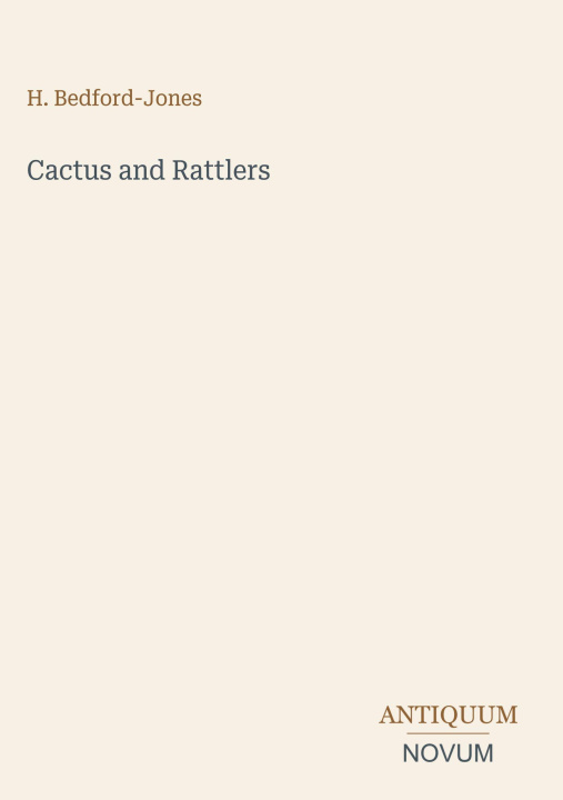 Buch Cactus and Rattlers 