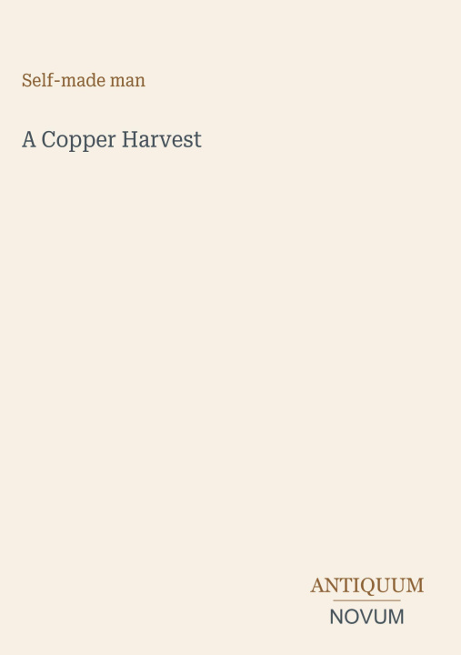 Βιβλίο A Copper Harvest 