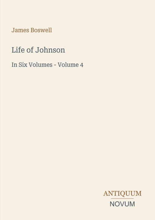Książka Life of Johnson 