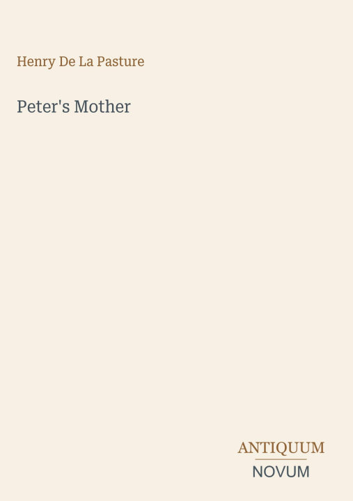 Książka Peter's Mother 