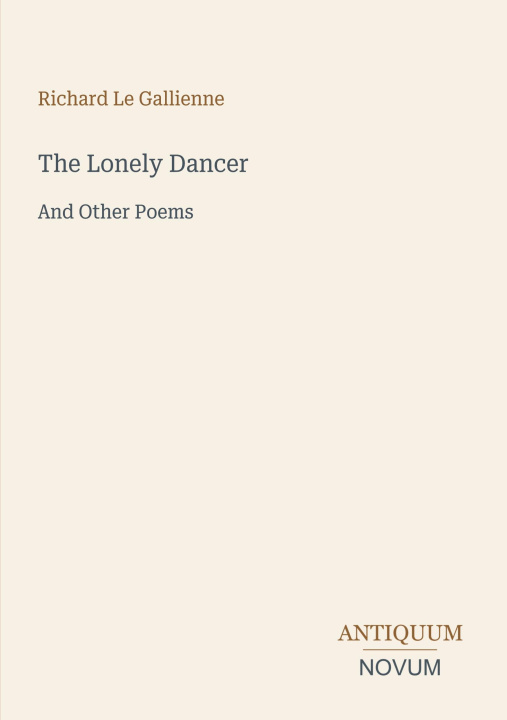 Buch The Lonely Dancer 