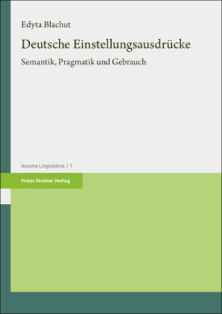 Buch Deutsche Einstellungsausdrücke Edyta Blachut