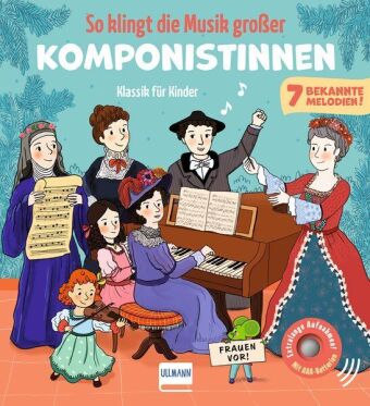 Kniha So klingt die Musik großer Komponistinnen - Klassik für Kinder Séverine Cordier
