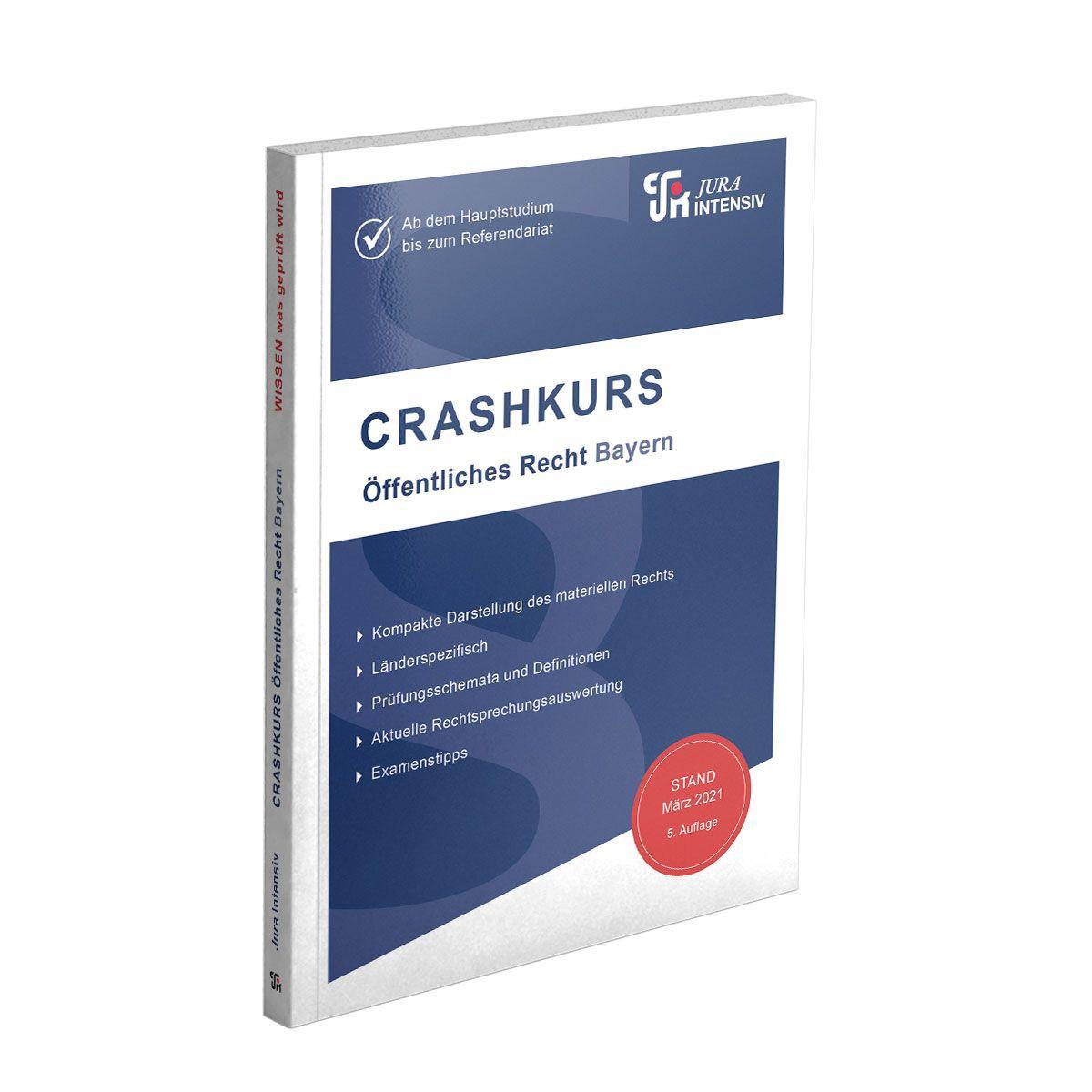 Buch CRASHKURS Öffentliches Recht - Bayern Giesen Armin