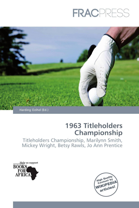 Buch 1963 Titleholders Championship 