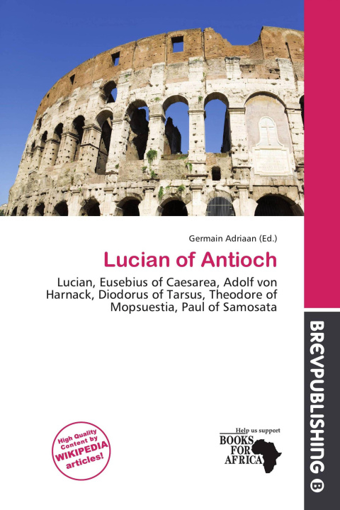 Book Lucian of Antioch 