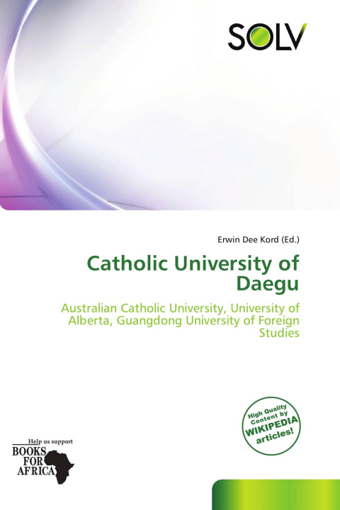 Knjiga Catholic University of Daegu 