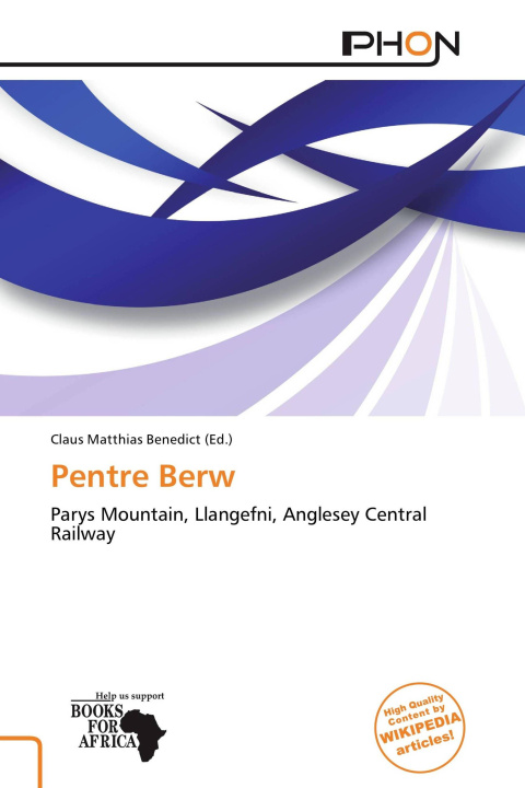 Książka Pentre Berw 