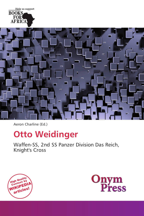 Książka Otto Weidinger 