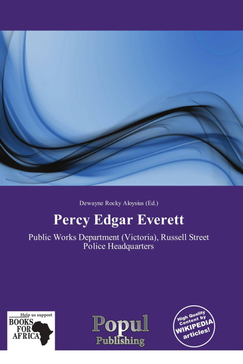 Libro Percy Edgar Everett 