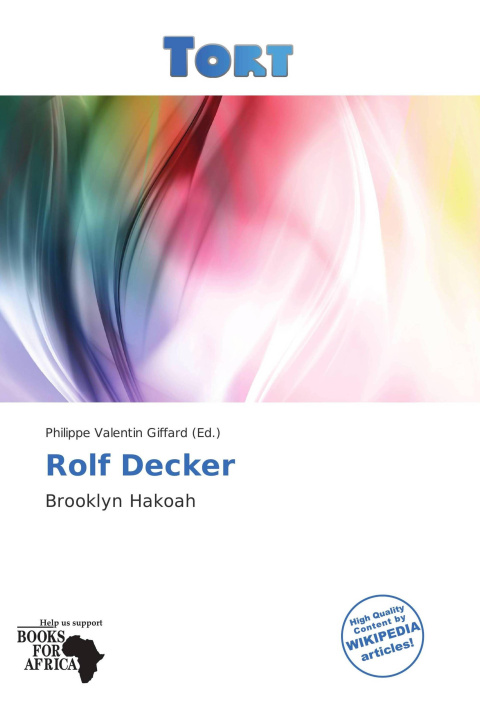 Book Rolf Decker 