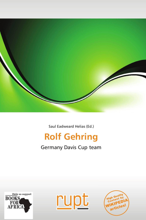 Książka Rolf Gehring 