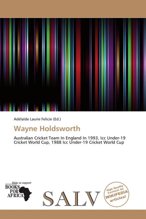 Buch Wayne Holdsworth 