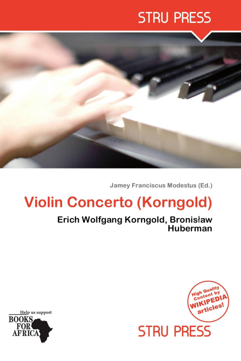 Libro Violin Concerto (Korngold) 