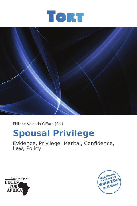Libro Spousal Privilege 