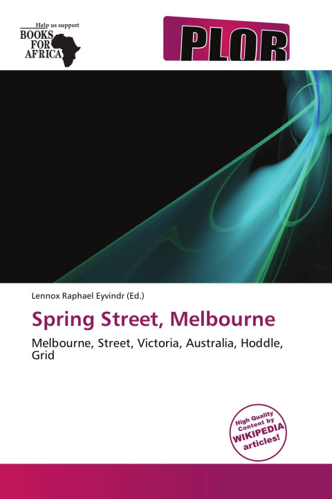 Książka Spring Street, Melbourne 