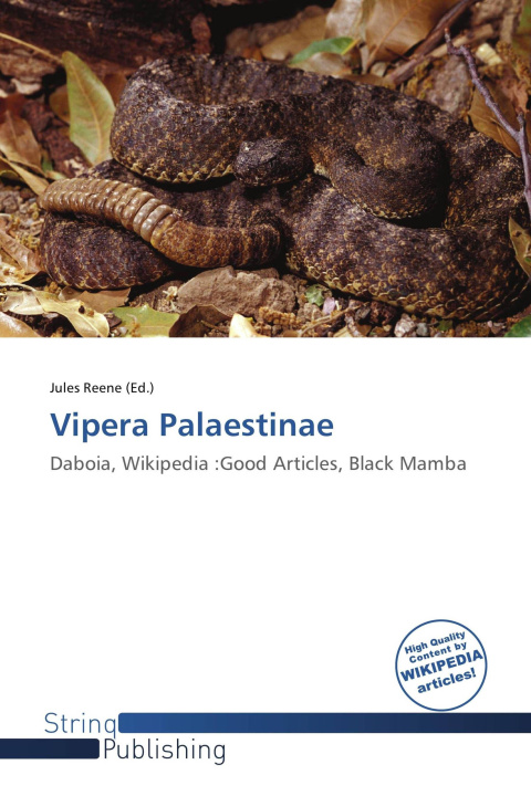 Libro Vipera Palaestinae 
