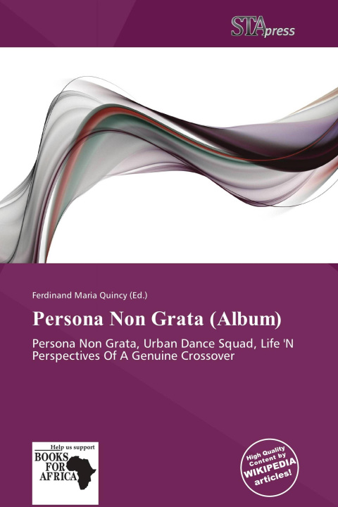 Book Persona Non Grata (Album) 